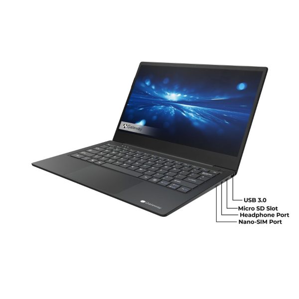 Notebook Gateway /13,3»/ Snapdragon 850/4Gb/ 128Gb/ Win10 LTE/ REFAA