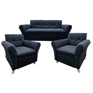 Juegos De Living Curvo 3+1+1 Sillones Sofa