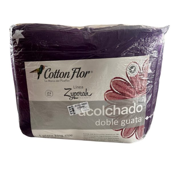 Acolchado Cotton Flor Línea Zyporah