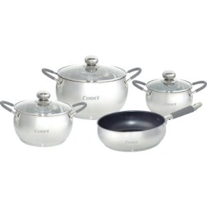 BATERIA DE COCINA 7 PIEZAS MODELO «PARMA»