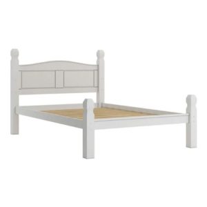 Cama 2 Plazas Madera Maciza Linea Mexicana